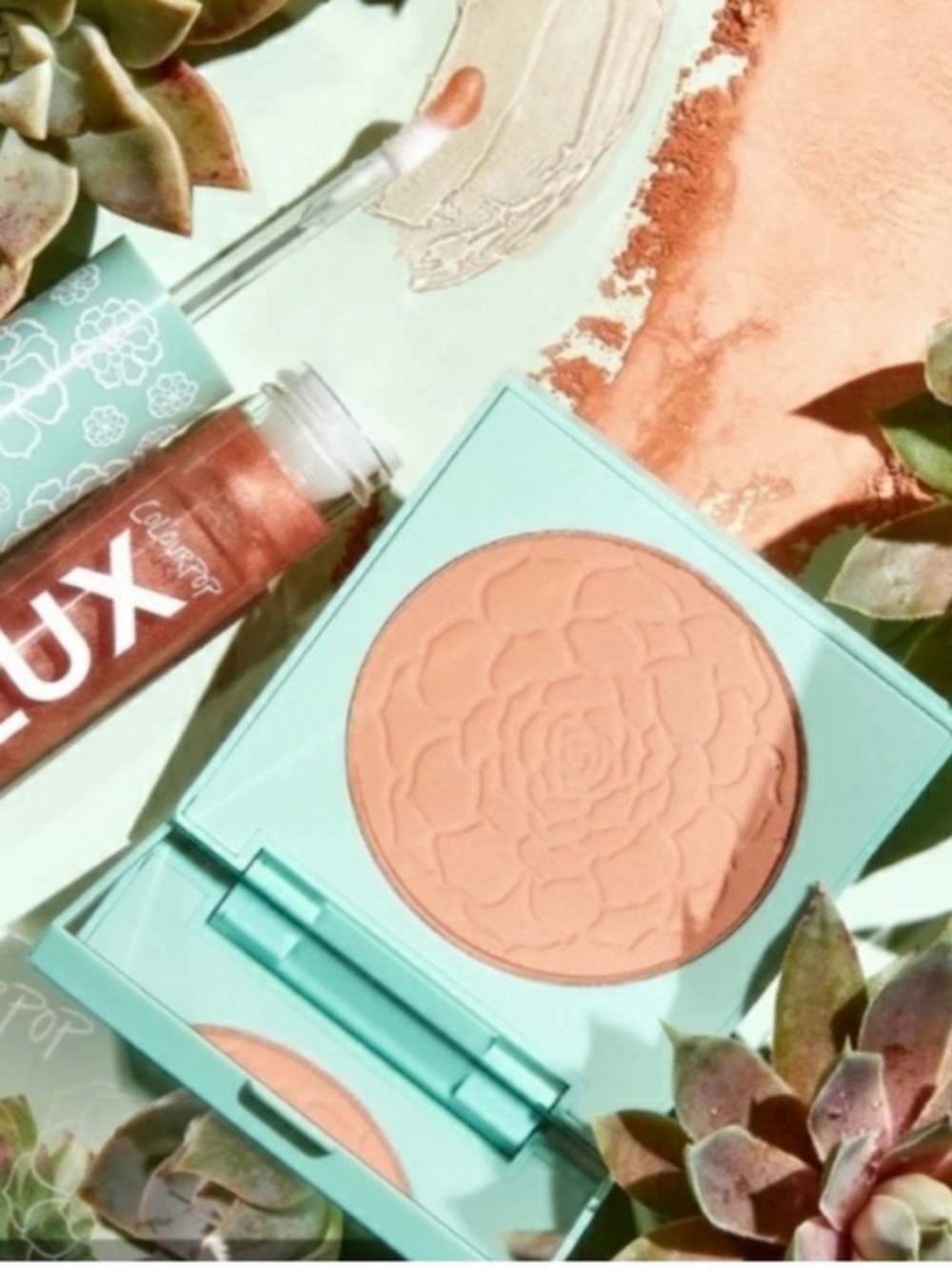 Colourpop ALOE THERE Lip oil and Blush BUNDLE